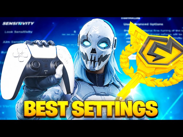 NEW BEST Controller SETTINGS + Aimbot Sensitivity in Chapter 7 Season 4 (Fortnite Tutorial)