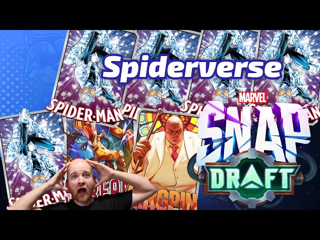 I drafted FIVE COPIES of Spider-Man in Marvel SNAP Sanctum Draft