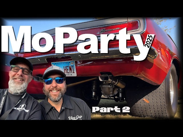 Holley MoParty Part 2 "The Walkaround" 2025 I meet and talk with Derek Bieri of Vice Grip Garage