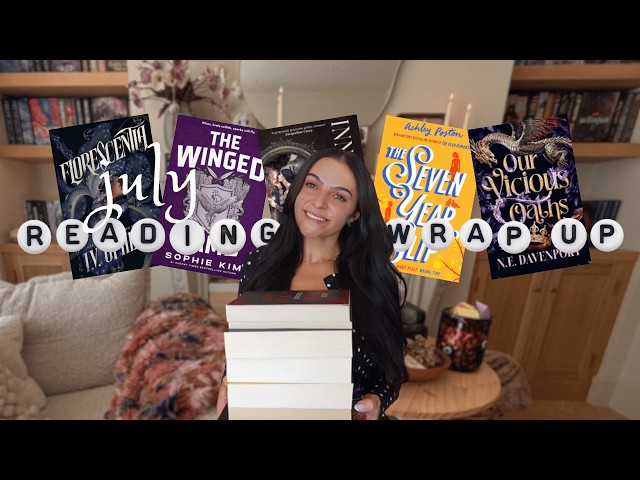 every book I read in July (& what I rated them!) no spoilers 📖🌟