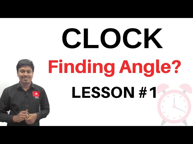 CLOCK || Quantitative Aptitude || Finding Angle between Hour and Minute Hand?