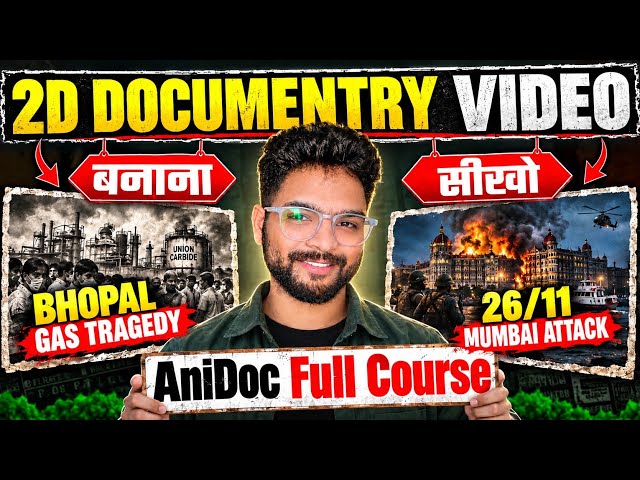 How to Make 2D Documentary Videos FREE Full Course! || Professional Documentaries with AI in Minutes