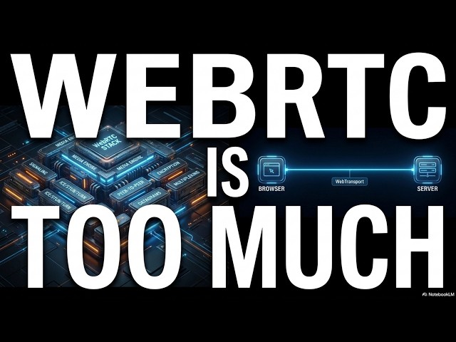 WebTransport: Why WebSockets Break for Live Video
