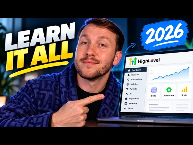 GoHighLevel A–Z: The Complete FREE Course (Updated)