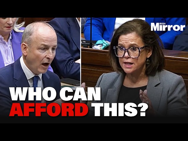 ‘HIGHEST RENT HIKES ON RECORD’ Furious Mary Lou McDonald Blasts Taoiseach: ‘How Do People Live Now?’