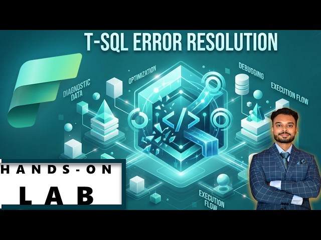 FIX T-SQL Errors Fast! Microsoft Fabric Data Warehouse Tutorial Hands on