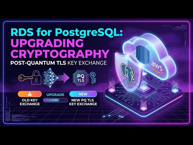 Amazon RDS for PostgreSQL Post Quantum TLS: Upgrading Key Exchange Cryptography