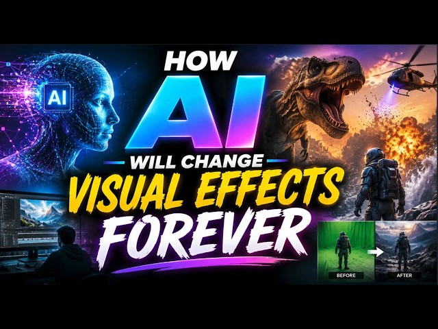 How AI will change visual effects forever