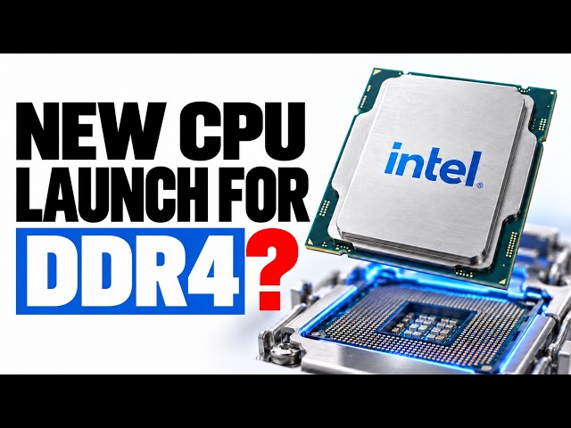 New Intel CPUs for LGA1700? Your DDR4 PC Might Get an Upgrade
