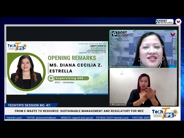 TechTIPS 047: From E-Waste to Resource: Sustainable Management and Regulatory Compliance for WEEE
