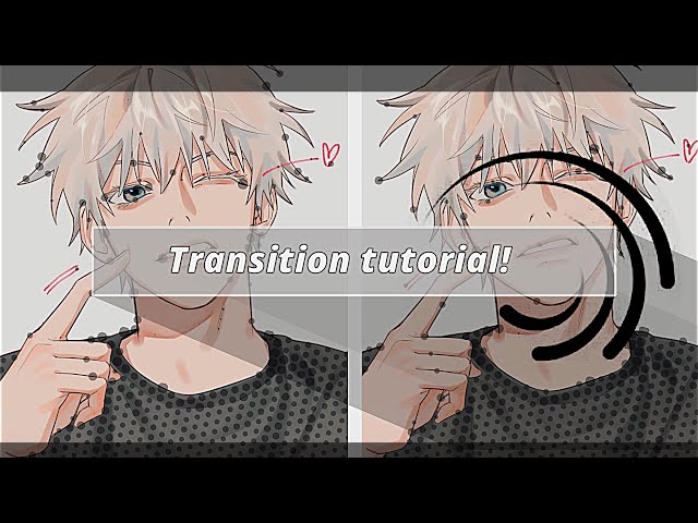 2 Baddas transitions tutorial on [alight motion] FREE!