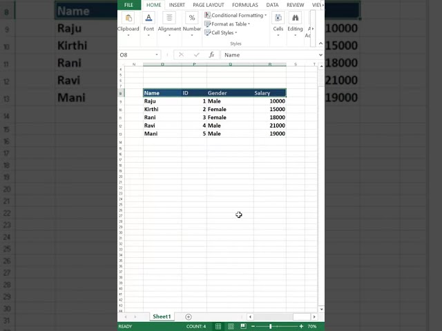 Excel Secret for Faster Employee Data Entry! 🔥