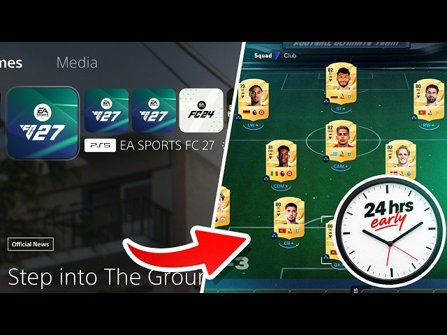 HOW TO PLAY EA FC27 ULTIMATE TEAM EARLY! ⏰