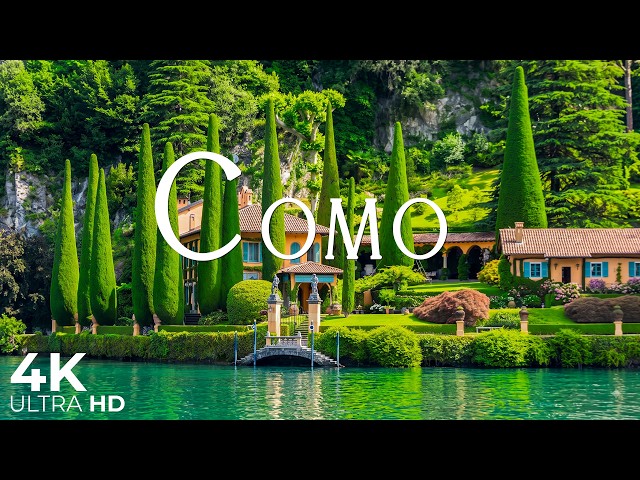 Como, Italy 4K | Lake Como, Bellagio & the Italian Alps in a Timeless Scenic Escape