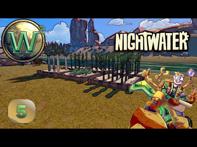 Nightwater - Use the Quartz & Farm the Plants - Let's Play - Episode 5