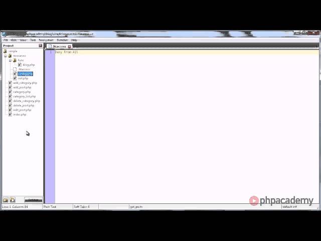PHP Tutorials: Creating a Blog (Part 1/11)