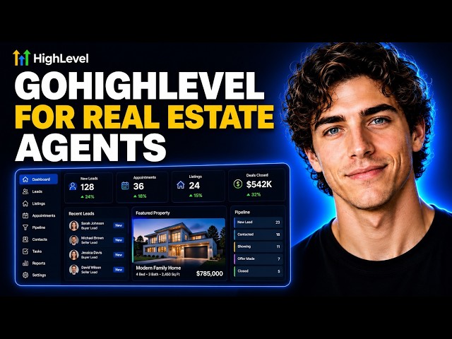 GoHighLevel for Real Estate Agents | Full CRM & Automation Tutorial