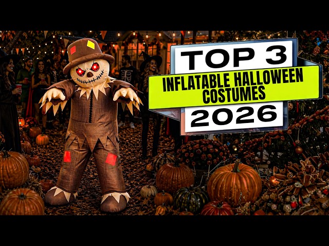 Top 3 BEST Inflatable Halloween Costumes 2026