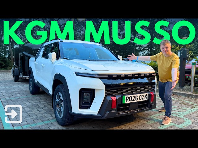 KGM Musso EV 2026 | UK First Look and Walkaround