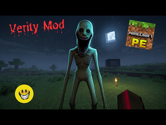 I Tried Verity Mod In MCPE and It's Really Scary 😨 #minecraft #veritymod