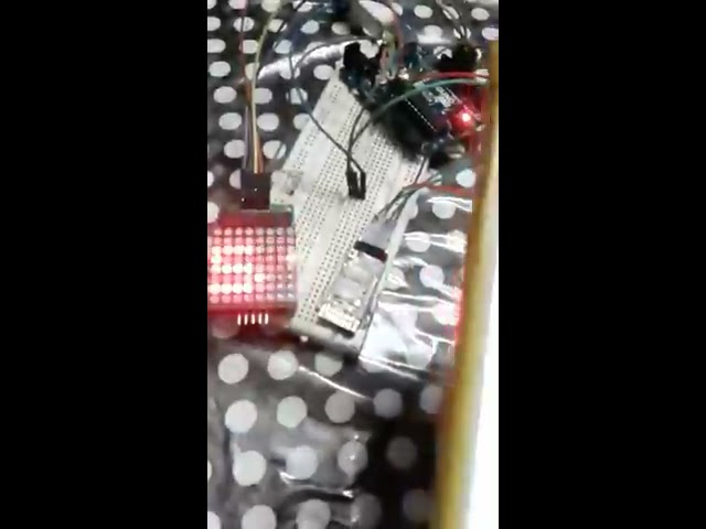 ARDUINO PART 1: BLUETOOTH CONTROLLED 8*8 LED MATRIX