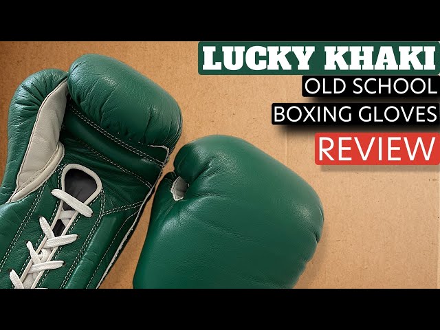 Lucky Khaki Old School Boxing Gloves Review