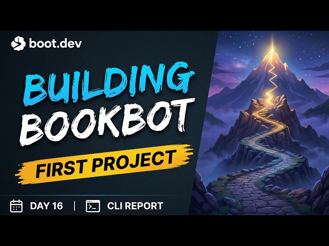 The First Real Project in My Backend Roadmap: Bookbot CLI