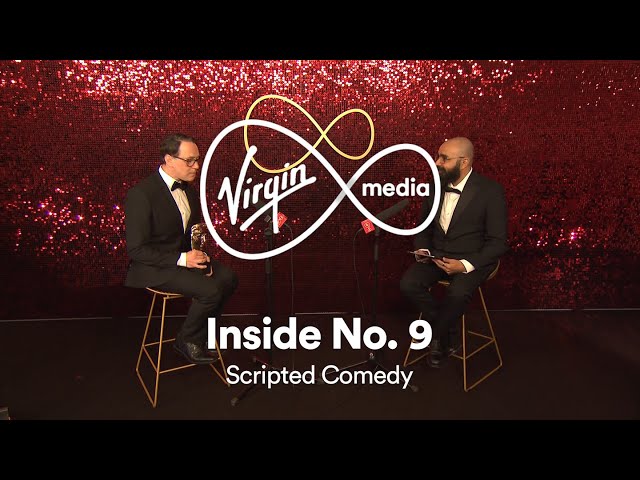Reece Shearsmith's personal 'number 9s' after Inside No. 9 Scripted Comedy win | Virgin Media BAFTAs