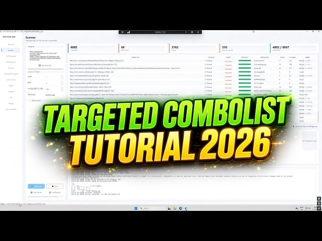 🔥 How to Create a TARGETED Combolist for ANY Country (2026 Tutorial) | DOCTOR SQL Guide | @DR_X_LOL