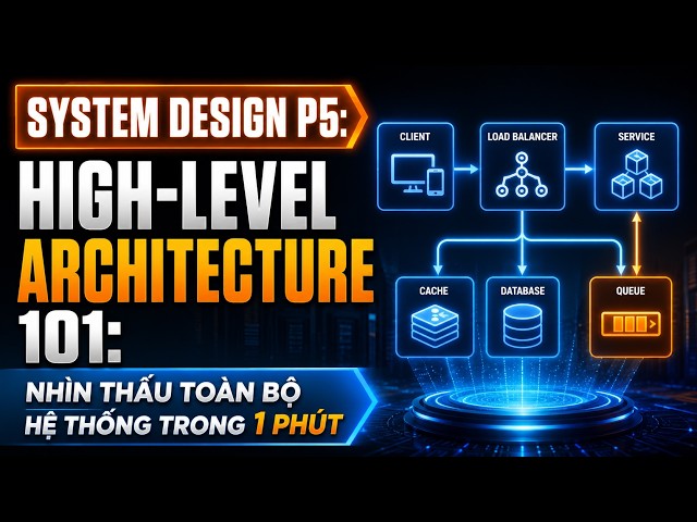 Nhìn được bức tranh tổng thể, bạn mới thiết kế đúng hệ thống | System Design P5
