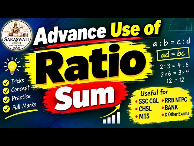 Ratio and proportion Questions का pin point solution in seconds 😱✅ Ratio sum Advance approach 