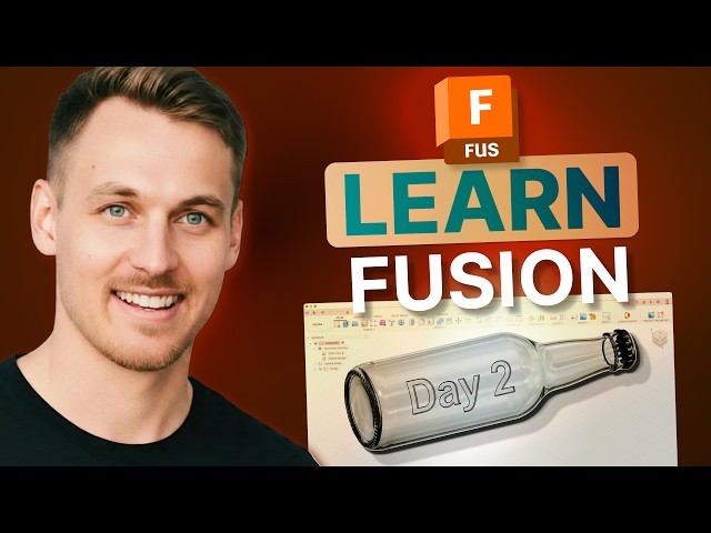 Day 2 of Learn Autodesk Fusion in 30 Days! (2026 EDITION)