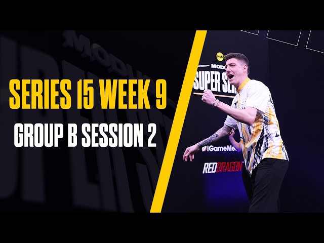 LAST CHANCE TO QUALIFY!! 🫢✅ | Live Darts |  Series 15  Week 9 | Group B Session 2