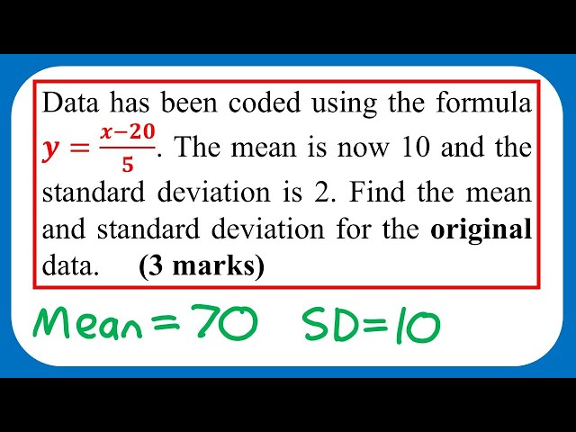 What Is Coding? - Statistics Edexcel A Level and AS Maths