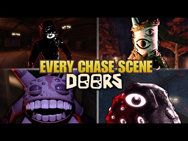 Every CHASE in DOORS, but it gets progressively LONGER