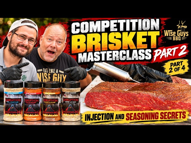 Competition Brisket Masterclass Part 2: Injection, Seasoning & Building Flavor