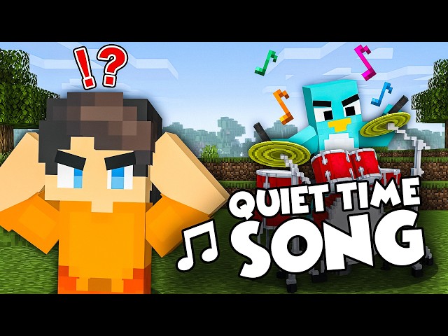 Milo and Chip - QUIET TIME | MINECRAFT SONG