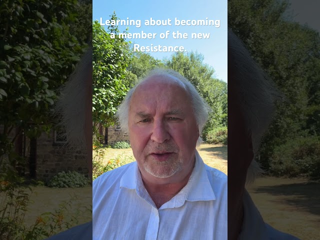 Learning about becoming a member of a new resistance