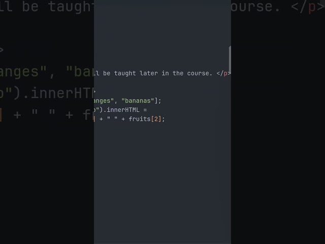 Write a array in js #javascript #coding