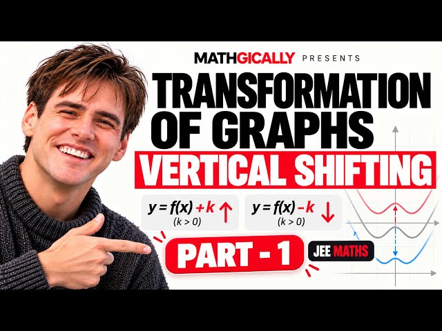 TRANSFORMATION OF GRAPHS – VERTICAL SHIFTING | JEE MATHS | PART 1