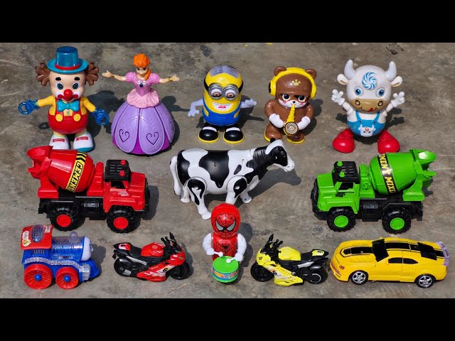 Hulk ne 5 dolls ko unke ghar pahochaya or Spiderman ne motorcycle ki help ki - gadi wala cartoon