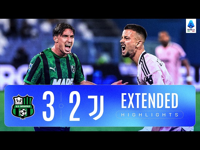 SASSUOLO-JUVENTUS 3-2 | EXTENDED HIGHLIGHTS | SERIE A 2026/27