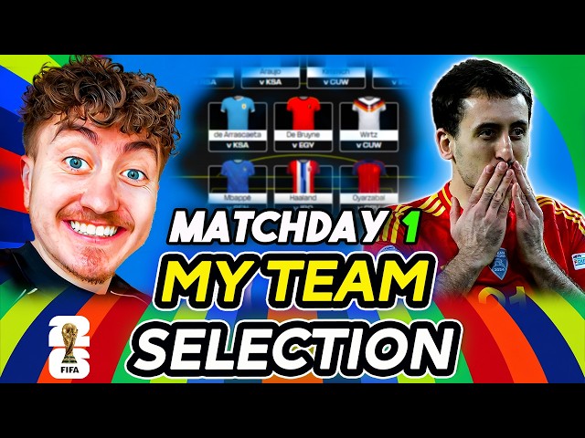 MY FINAL TEAM & CHIP STRATEGY | FIFA WORLD CUP FANTASY FOOTBALL 2026