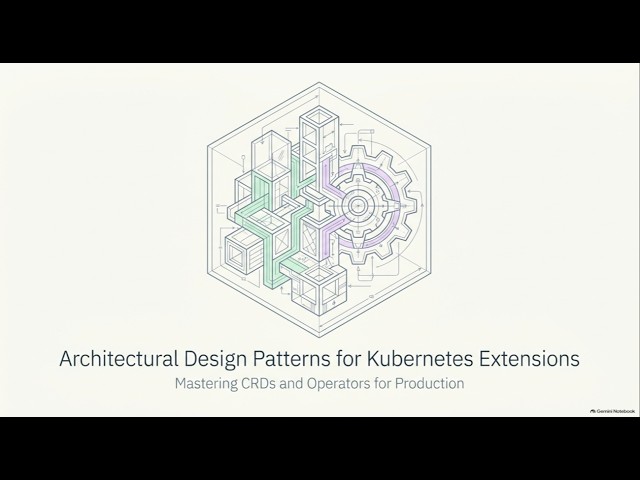 Architectural Design Patterns for Kubernetes Extensions