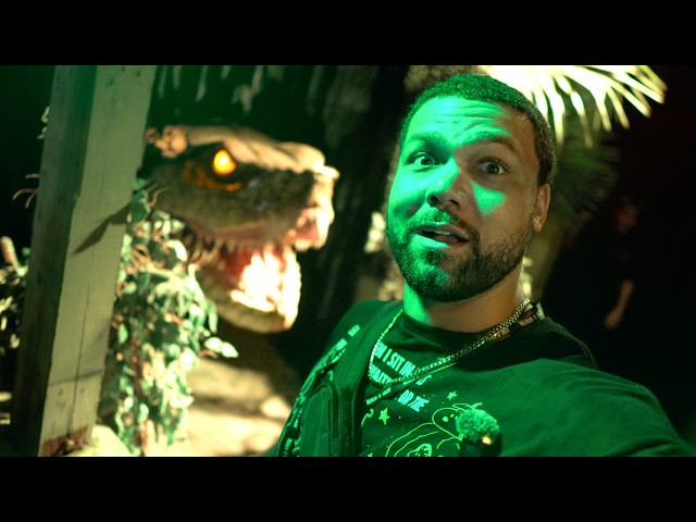 Busch Gardens Tampa Howl O Scream 2026 - Getting my revenge on Iron Gwazi with a night ride!!
