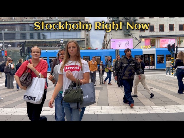Stockholm Today - September 13, 2026 | City Walk 4K