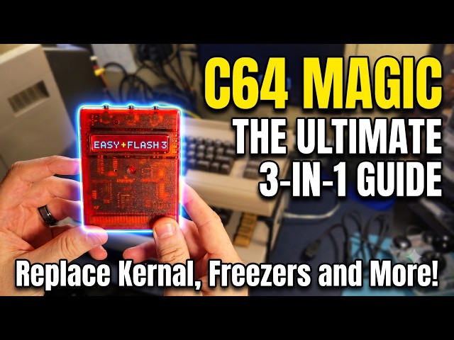 Why Every Commodore 64 Owner Needs an Easy Flash 3 (Plus C64 Ultimate Setup)