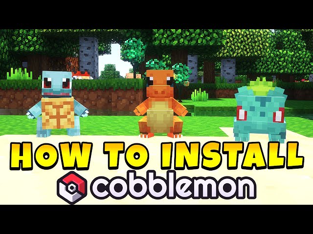 How to Install Cobblemon Mod The New Minecraft Pokemon Mod **FASTEST AND EASIEST GUIDE** 2025