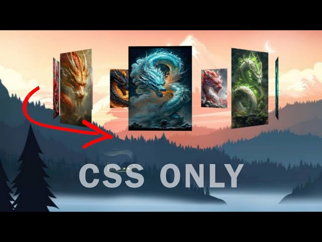 Create 3D Auto-Rotating Cards using CSS in 5 Minutes! #coding #css