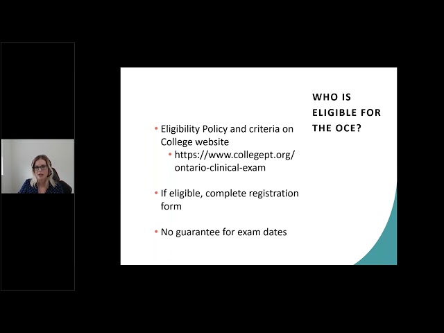 Ontario Clinical Exam: Updates and Information Webinar